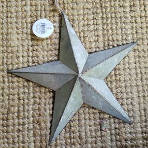 Accents - NWT Galvanized Metal Star Accents - NWT Galvanized Metal Star